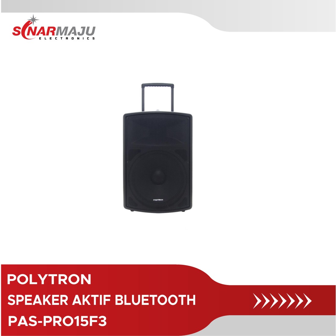 Speaker Aktif Polytron Bluetooth PASPRO15F3